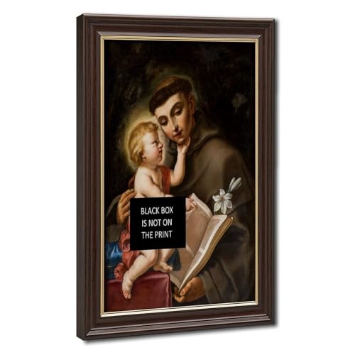 Impression sur toile Saint Antoine de Padoue pour décorer le salon ou bureau