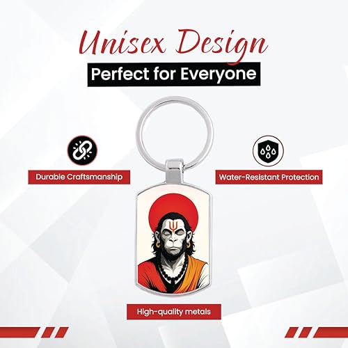 Image of Stylish Metal Keychains with Permanent Glossy Print - Inspirational Quotes & Spiritual Designs - Perfect Key chains for loved ones, Personal Use, Gifts & Return Gifts