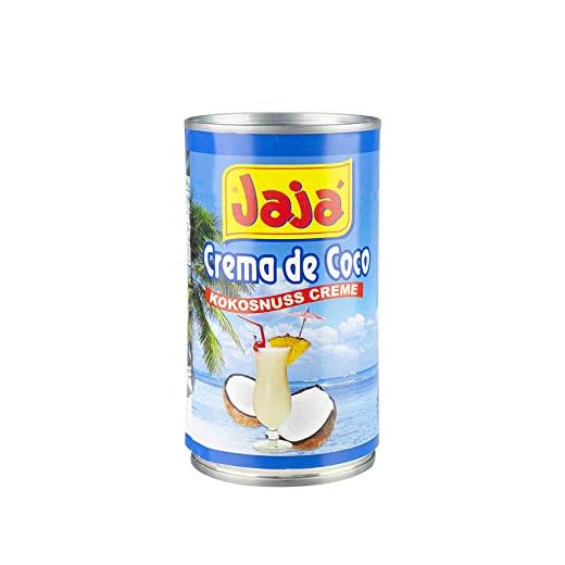 Kokoscreme aus der Dominikanischen Republik, Dose 350ml (439g) - Crema de Coco JAJÁ (350ml)