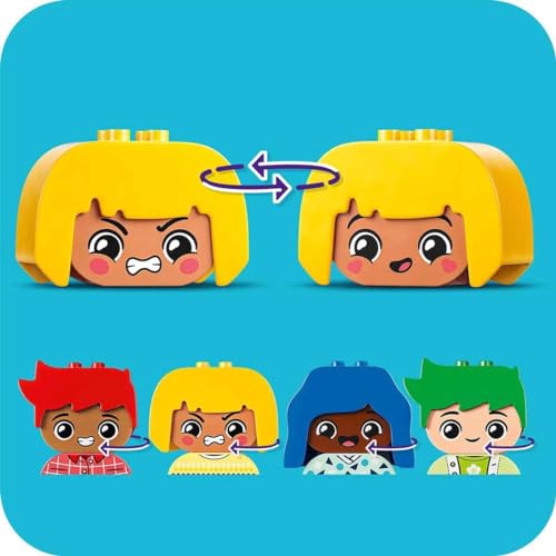Image of LEGO DUPLO My First Big Feelings & Emotions Customizable Toy 10415