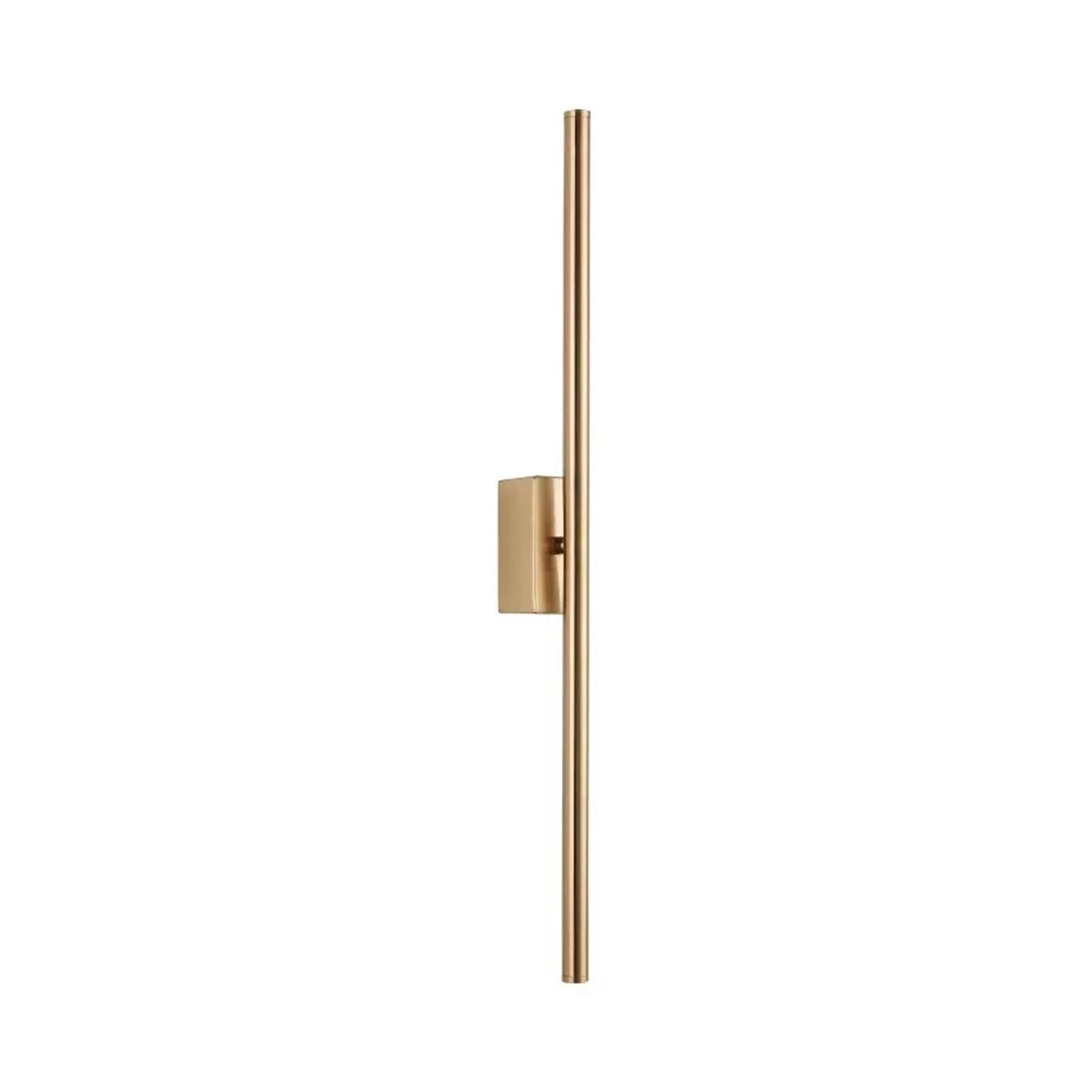 MESOVFCA Modern Luxury Linear Gold Iron LED Wall Lamp Corridor Bedroom Bedside Living Room Bathroom Mirror Interior Decor Light Fixtures,Suitable for Restaurants