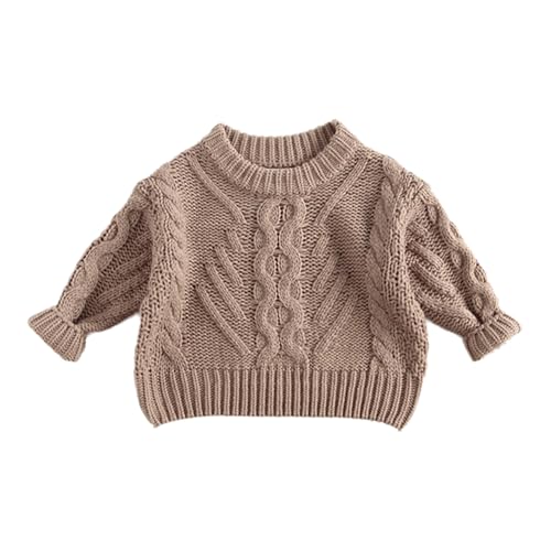 La mejor selección de Prendas de punto para Niño que puedes comprar esta semana. 45 Yartina Sudaderas para Bebés Unisex para Niños Y Niñas De Manga Larga De Punto Ribeteado para Calzar por La Cabeza Prendas De Ropa De Primavera Y Otoño Caqui 5-6 Años