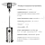 JS Ellie 46,000 BTU Outdoor Propane Patio Heater with Wheels, Propane Heater, Outdoor Heaters for Patio, Space Heater, Heater, for Patio, Party, Backyard, Garden Stainless Steel