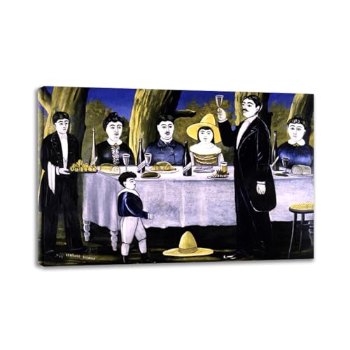 Tableaux célèbres abstraite Niko Pirosmani de qualité musée, impression sur toile encadrée