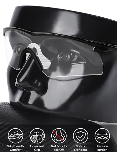 Image of BLAZERBUCK Replacement Nose Pads Nose Pieces for Oakley M Frame Series Sunglasses - White