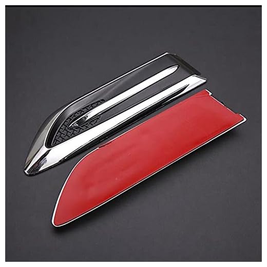 bilmotorgrill Bil sidoluftuttag Fender Huv Dekorativa tillbehör för Mercedes-Benz Series-A B C E S G M ML GLK CL CLK CLS GL GLK (Size : 1)