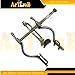 German Stainless Steel Balfour Abdominal Retractor 4in (10.16cm) Veterinary Instrument Tools Autoclave Safe