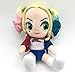 NC58 Juguete suave de dibujos animados Anime Suicida Squad Harley Quinn de peluche de algodón suave para niña