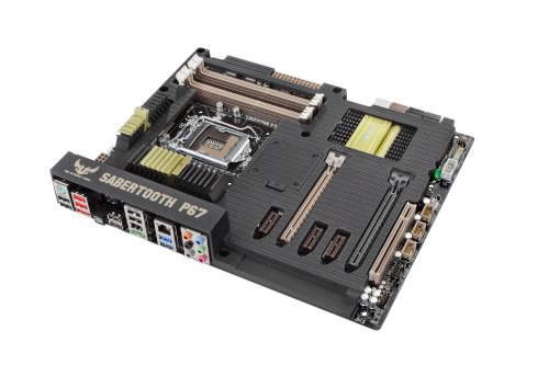 Asus Sabertooth P67 <Rev 3.0> Lga 1155 Sata 6Gbps And Usb 3.0 Supported Intel P67 Ddr3 1800 Atx Motherboard #TOP2