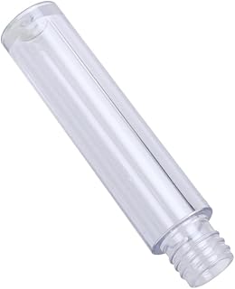 5 tubos de pestañas vacíos con embudos, conte...