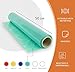 OFITURIA Packing Film 50 cm Width and Stretchable up to 300 Metres Length - Manual Elastic Film Roll for Industrial Packaging (Red, 2)