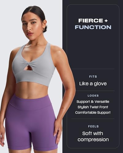 Soutien-gorge de sport finition drapée Aoxjox haut de gamme - 2
