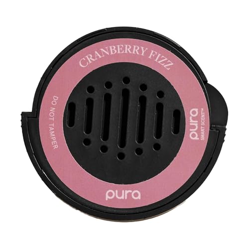 Image of Pura Car Scent Refill, Cranberry Fizz | Fragrance for Pura Car Diffuser, Clean and Safe Luxury Diffuser Scent, Long-Lasting Fragrance for 30 Days of Aroma