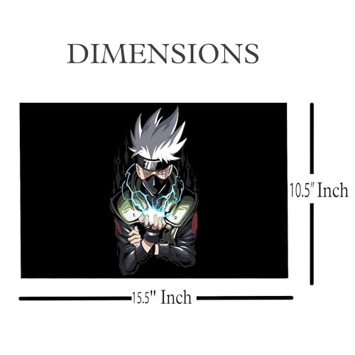Image of Laptop Skin Stickers HD Quality Sticker for Laptops Upto 15.6 inch (Dustproof|Waterproof|Scratchproof|Reusable) - Naruto WT RON1