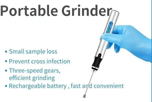 Tissue Grinder Cell Samples Crusher Handheld Grinder With 3- Gears Adjustable Speed Speed Range 5000/10000/18000rpm