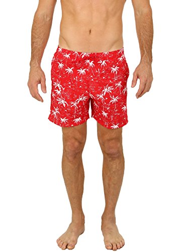 UZZI Men's Swim Shorts Dry Fast Microfiber Trunks Surf