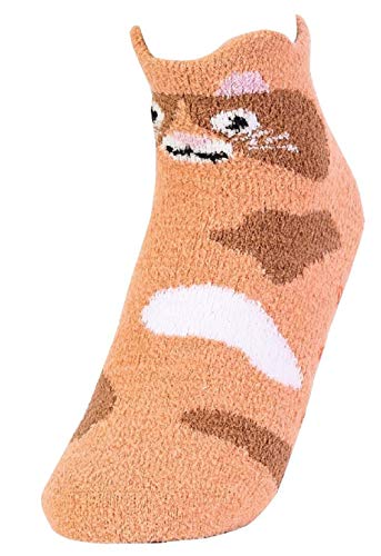 I&S 6 Pairs Women's Cozy Slipper Socks Fuzzy Sock Multi Color Warm Butter Soft4