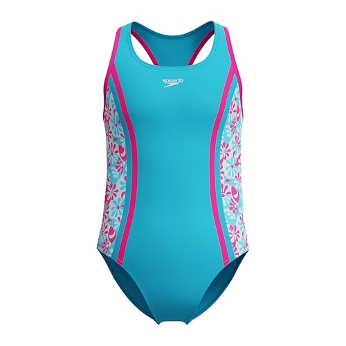 Image of Speedo Girls Printed Sport Splice