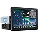 ATOTOZONE 10 QLED AI Android Autoradio 1 DIN, Floating Screen Auto, 8G+128G In-Dash Navigation,4G LTE, Kabelloses CarPlay & Android Auto, Dual-Phone & 2 Bluetooth,SCVC,GPS-Tracking,X10G110E