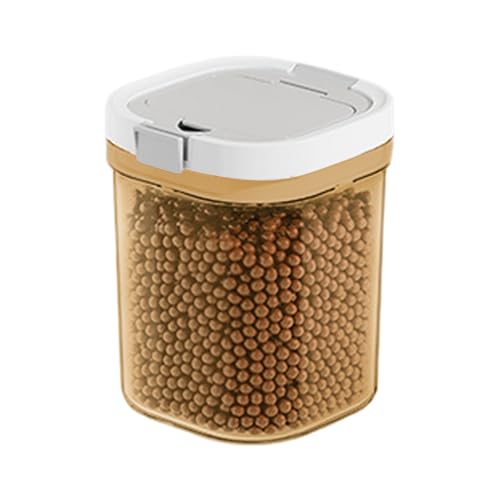 Dispensador de leche en polvo: recipiente hermético sellado, práctica de almacenamiento de alimentación con soporte para cuchara | Viajes, hogar, guardería, refrigerador, organizador portátil de