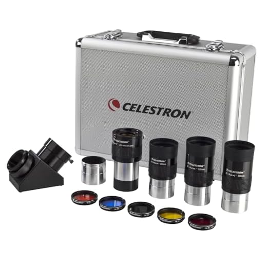 Celestron Eyepiece, Barlow & Filter Telescope Accessory Kit – 2" Barrel
