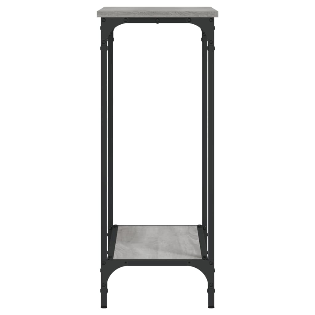 Homgoday Sonoma szary stolik kawowy 75 x 30,5 x 75 cm wielowarstwowe drewno, meble do wnętrz i na zewnątrz, wystrój domu, wyposażenie domu do wnętrz, sypialni, salonu, biura