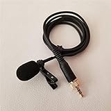 for Microphone Camera Clip Collar Mic UTX-B03 UTX-B2 for D11 Black Cable 1M