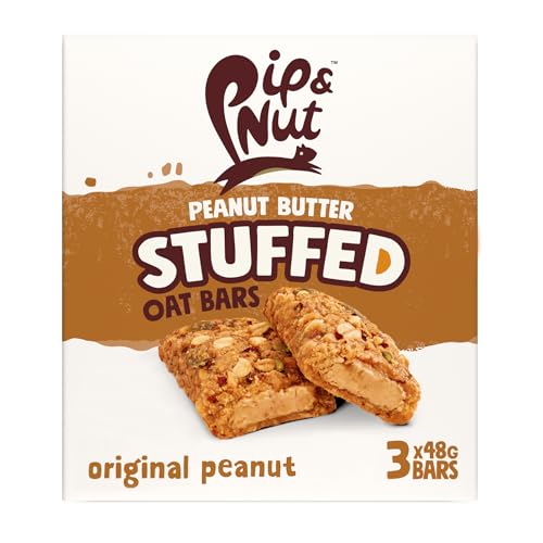 Pip & Nut Peanut Butter Stuffed Original Oat Bars 3 x 48g