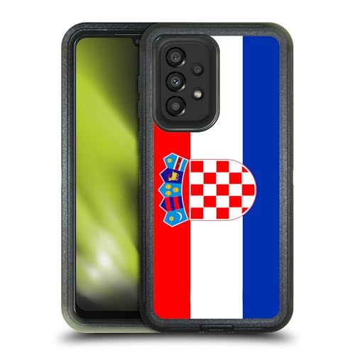 Coque Croatie Football pour Galaxy A33 5G Protection Antichoc Head Case Designs