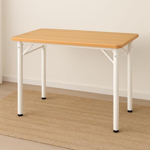 qρ_܂肽݃e[u ؖڒ fXN 120cm i`J[ gsv Ɗ RpNg[ p\RfXN y ȃXy[X l炵 ܂݃e[u