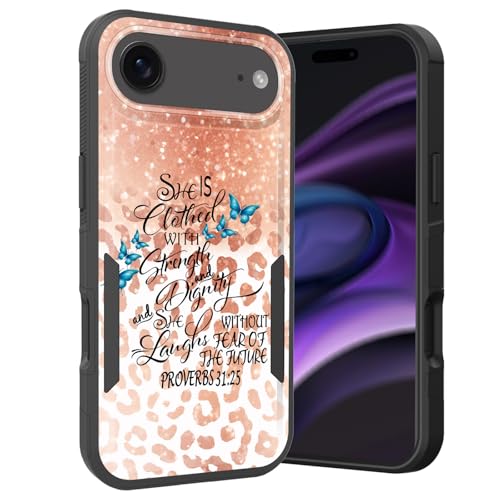 Coque iPhone Air silicone résistant aux chocs Proverbes 31