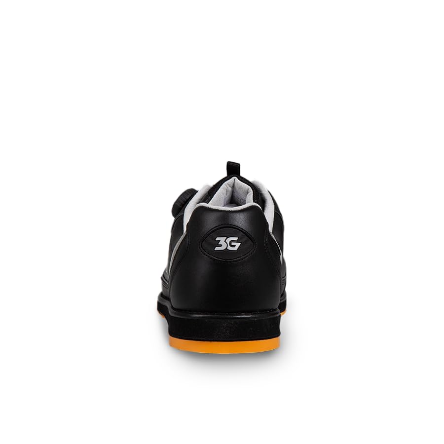 3G Dial Racer Black/Chrome Right Handed Bowling Shoes (Black/Chrome, US Footwear Size System, Adult, Men, Numeric, Medium, 9)