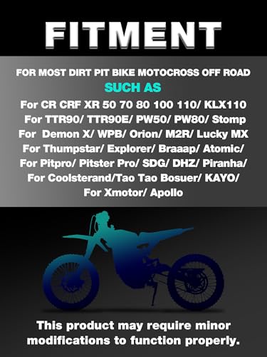 Image of 304 Stainless Steel Universal Dirt Bike Foot Pegs with Springs | 304SS, Dirtbike Footpegs Pedal Rests, for 50cc-250cc YZ CRF KLX CR XR TTR PW DRZ 50 70 80 90 100 110 125 150