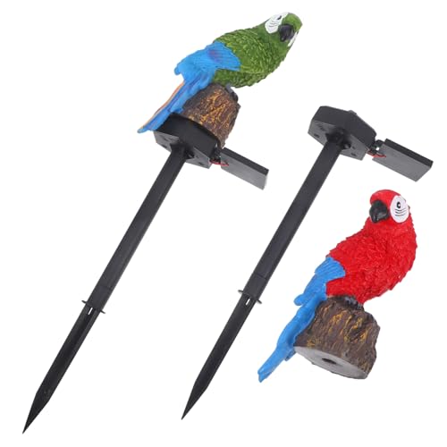 Lampe solaire de jardin perroquet pour recréer une oasis magique sur votre pelouse