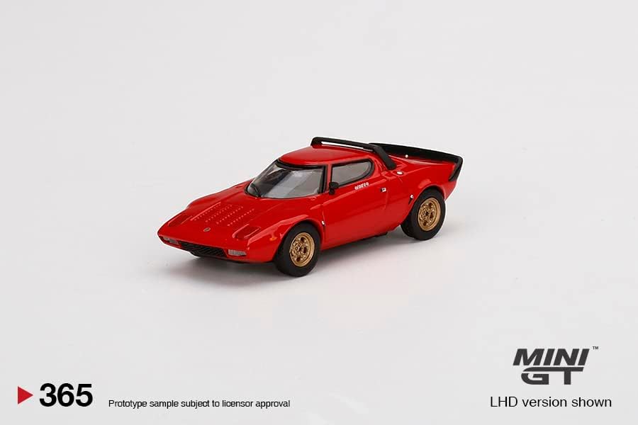 Miniatura 3 de True Scale Miniatures Modelo Coche para Lancia Stratos HF Stradale Rosso Arancio Limited Edition 164 Diecast Model Car MGT00365