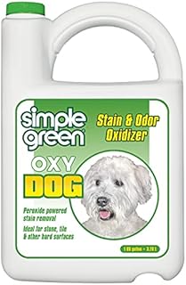 Oxy Dog Stain & Odor Oxidizer – Peroxide Cleaner for Urine, Feces, Vomit, Drool (1 gallon Refill)