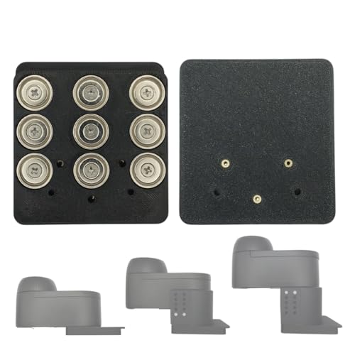 SwitchBotロックUltra専用 マグネットベース For(スイッチボット ロックウルトラ) スマートロック 磁石設置 強力磁石 ネオジム磁石 脱落防止 (SFタイプ)の商品画像（Amazon）