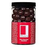 Rita Farhi Dark Chocolate Coated Hazelnuts in a Luxury Gift Jar 285g - New Palm Oil Free Recipe