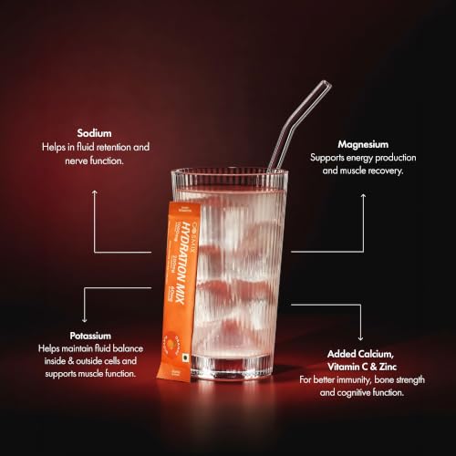 Image of Cosmix Hydration Mix | Electrolytes with Essential Minerals |Orange Flavour