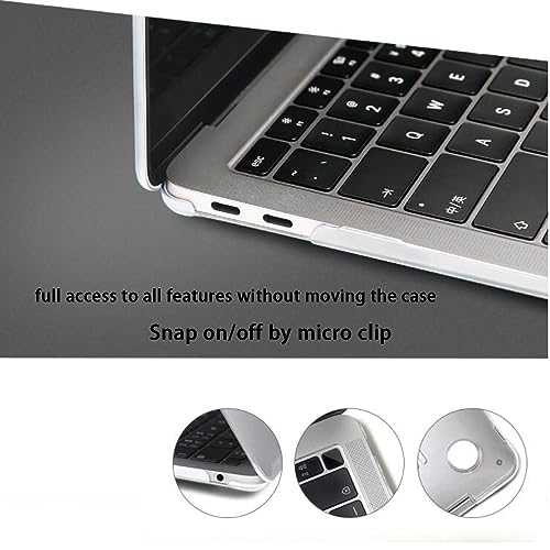 MUSHUI 4 in 1 Case for MacBook Air 13 inch 2020 2019 2018 Release M1 A2337 A2179 A1932 Retina Display Touch ID - Image 4