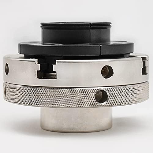 4 inch C-Series Chuck 4 Jaws Wood Lathe Chuck Self-centering Woodturning Lathe Chuck 1 x 8TPI Thread Lathe Chuck