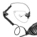 Pdflie 3.5mm Listen Only Earpiece Surveillance Acoustic Tube Police Law Enforcement Headset for APX 6000 7000 8000 apx4000 apx6000 apx7000 apx8000 Radio Shoulder Mic