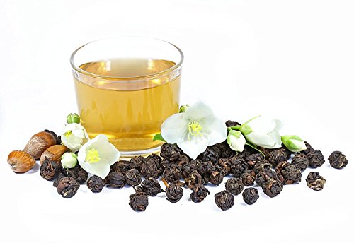 Tealyra - Lychee Black Dragon Pearls - Exotic Sweet Black Loose Leaf Tea - Medium Caffeine - All Natural - 110G (4-Ounce) #TOP1