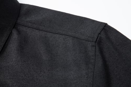 Men's Flannel Shirts Long Sleeve Button Down Shirts for Men Regular Fit Casual Shirt Jacket with Pockets 5