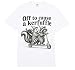 Off to Cause Kerfuffle Raccoon Possum Skunk Crew Comfort Colors Adult Heavyweight T-Shirt