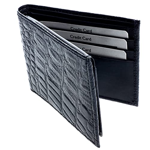 Men's Bifold, Black and Brown, Medium4