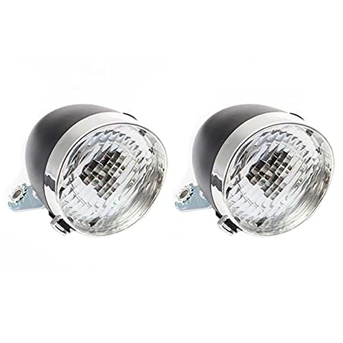 MEROURII Luci Bicicletta 2PCS, Lampada Bici