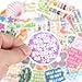 100PCS Pink Motivational Stickers,Inspirational Decals Vinyl Waterproof Stickers for Laptop Bumper Water Bottles Computer Phone Hard Hat Car for Adults Women Kids Teen Girls