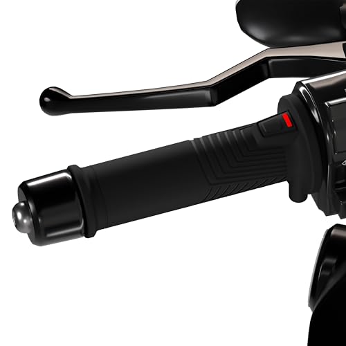 Ultimateaddons Premium Plus Motorcycle Heated Grips With Heat Boost For 22mm Diameter Handlebars (120mm)