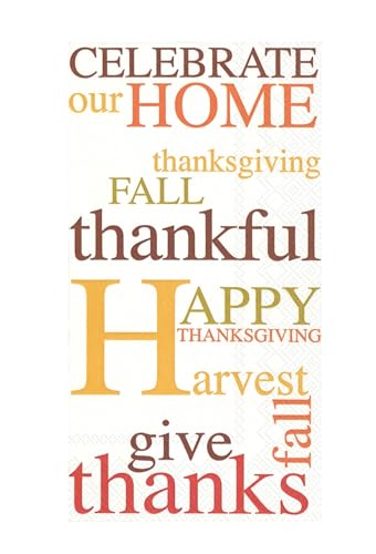 IHR Ideal Home Range Dinner Napkins Disposable 3-Ply Paper Hand Towels, 8.5